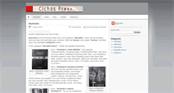 Desktop Screenshot of cichospress.de